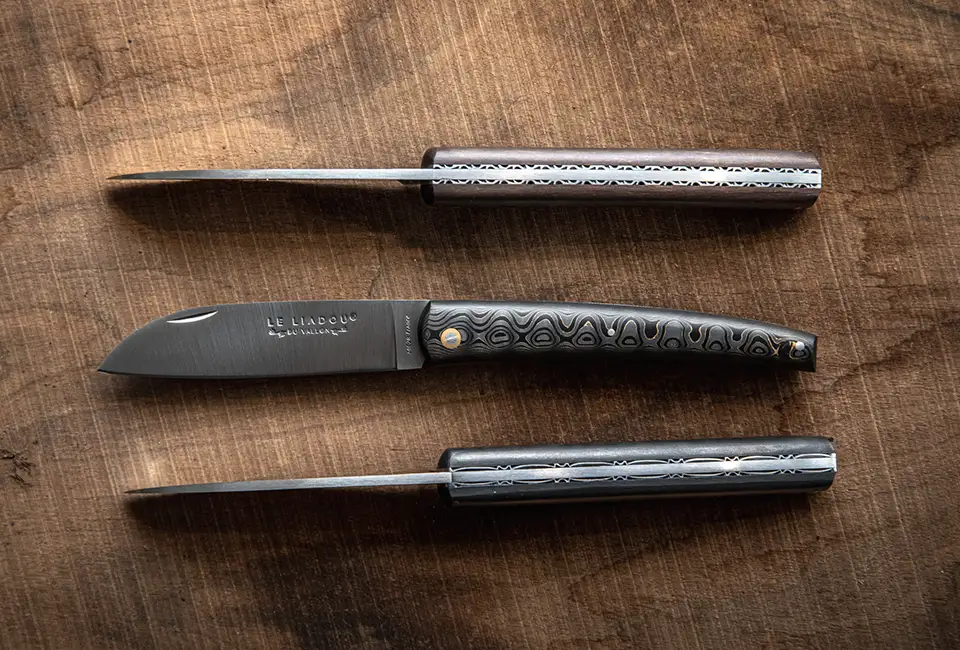 Liadou Exception: high-end French folding knives